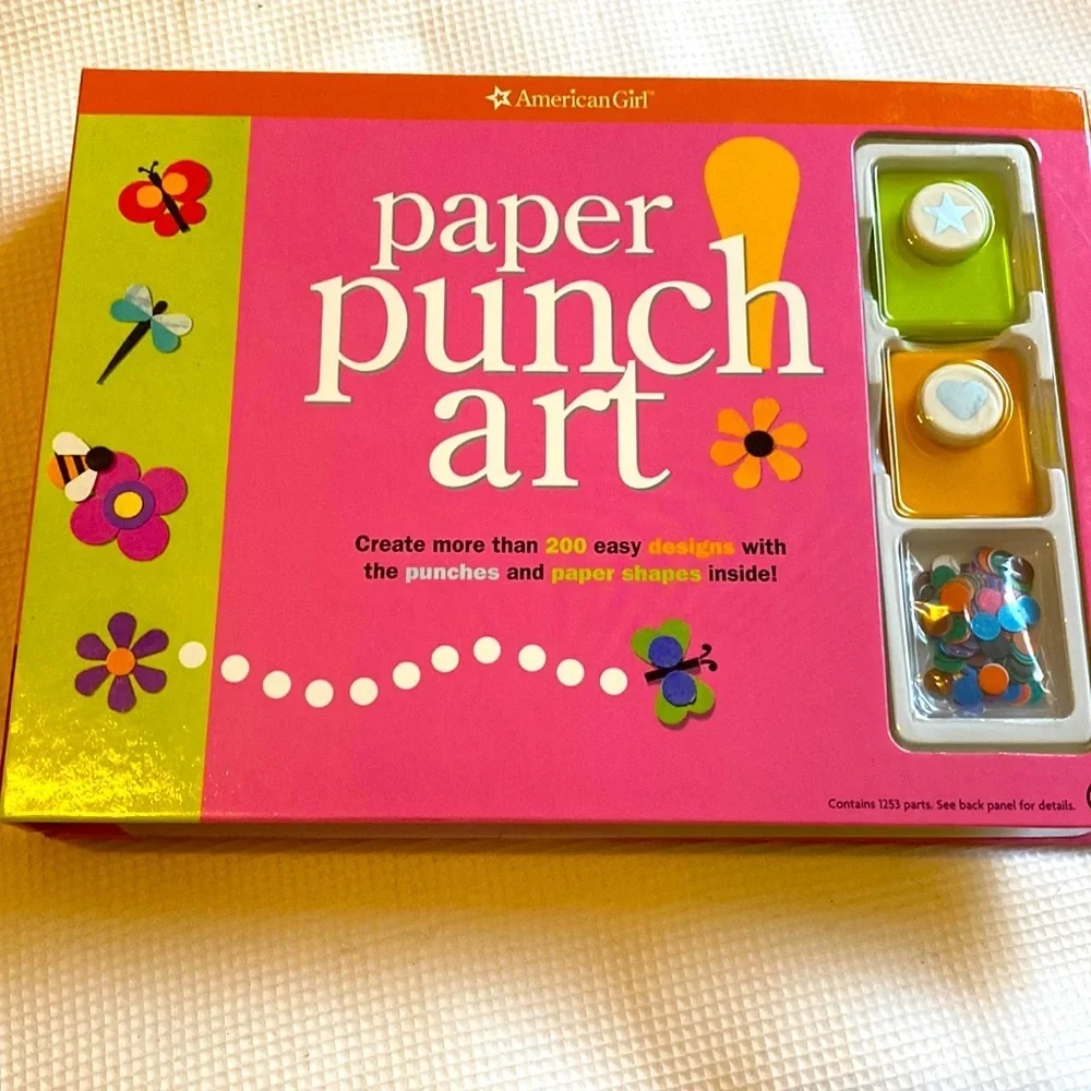 American Girl Paper Punch Art kit